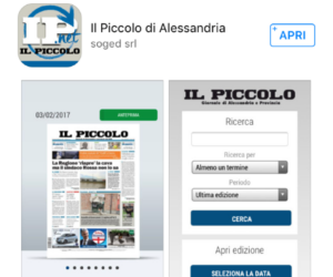 Una ‘app’ per leggere il giornale