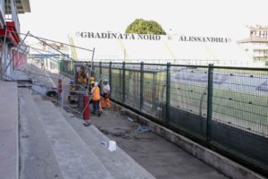 Moccagatta, cantiere aperto per il nuovo look. Per 116 giorni