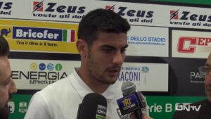 Agazzi già all’Ascoli, Ragni in grigio. Domani Chinellato