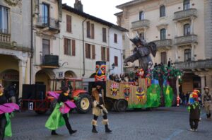 L’elefante di Sezzadio trionfa alla sfilata