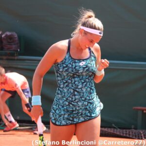 Deborah Chiesa, la prima volta al Roland Garros