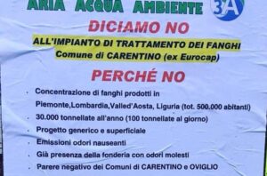 Impianto fanghi,   iniziati i presidi