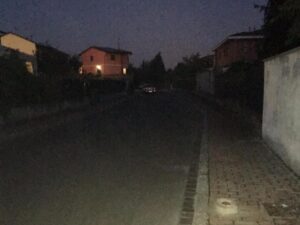 Casalbagliano,  luci di Natale in via Marinetti