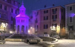 Neve anche sabato: allerta arancione nell’Acquese