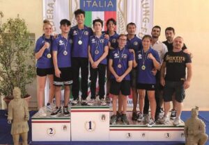Accademia Wushu Sanda brinda in Coppa