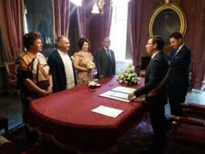 Comune in festa: si è sposato Nicola Bettin