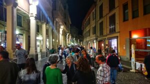 Il maltempo concede tregua alla Notte Bianca