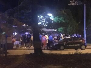 Centro Sportivo Barberis, la serata si conclude in rissa