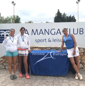 Manu Falleti regina d’Europa Over 40