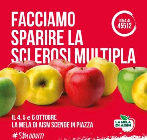 Tornano le mele di Aism per combattere la sclerosi multipla
