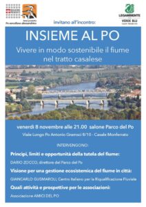 Fiume Po, se ne parla venerdì nella sede del Parco