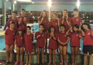 Swimming Club, sette volte oro con record