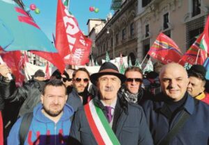 Ex Ilva, Cabella e Poletto in corteo coi lavoratori