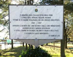 CasaPound commemora le Foibe. Per l’Anpi è «Una provocazione»