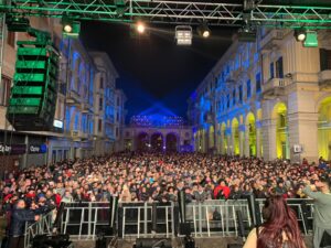 Capodanno, oltre 3mila persone in piazza Marconi