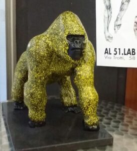 Le sculture di Luca Lova e i dipinti di Greta Penacca ad Al51Lab