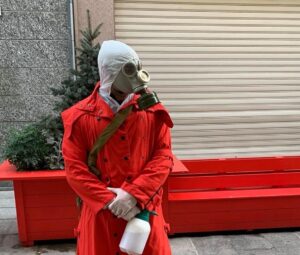Maschera antigas nel lockdown? Tutto regolare
