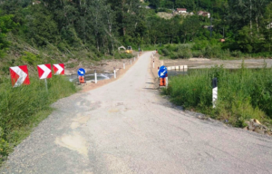 Riaperto il guado di Melazzo: «Solo scalfito»