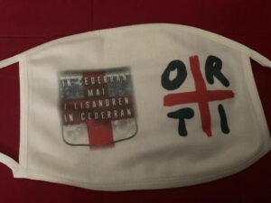 Le mascherine ‘ortolane’ in ricordo di Gigi