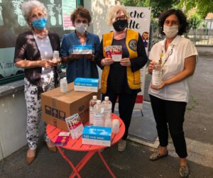 New Voices, 300 mascherine per i centri antiviolenza