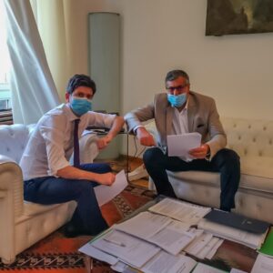 Icardi da Speranza: «Collaboriamo per una sanità migliore»