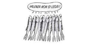 In concomitanza con Salvini, a Valenza manifestano le Sardine