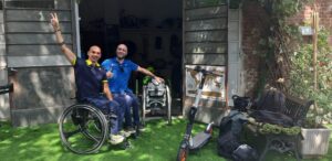 ‘Viaggio Italia’ in handbike. Con tappa a Novi