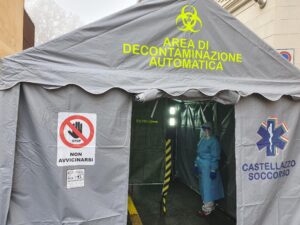 Al Cristo arriva il punto di decontaminazione automatico
