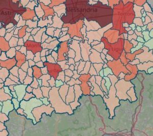 Primo contagio a Denice. Rispetto a ieri situazione stabile nell’Acquese