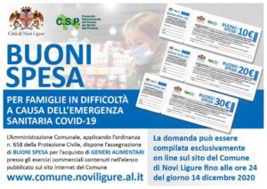 Buoni spesa, a gennaio nuova tranche con i soldi avanzati
