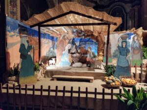 Il presepe è pronto, con i ‘nuovi’ figuranti