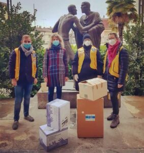 Dai Lions dono natalizio per la Rsa Ottolenghi
