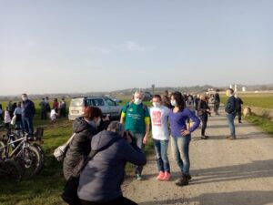 Valmadonna, un sit-in per dire no