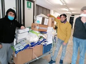 Il Grand Hotel dona scorte alimentari alla Protezione Civile