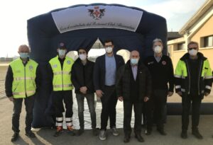 Rotaract, ‘stanza degli abbracci’ per la Protezione civile