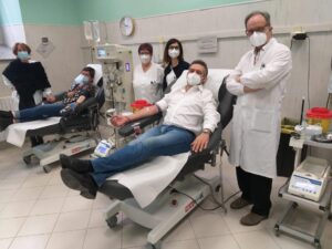 Il sindaco invita a donare il sangue