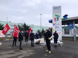 SiCobas in sciopero alla Logicor