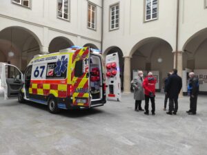 Castellazzo Soccorso, inaugurata la nuova ambulanza 118