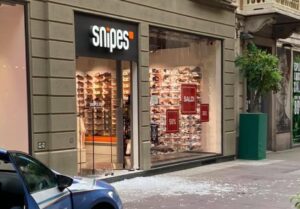 Corso Roma, altra spaccata nella notte