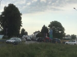 Lavori di asfaltatura, traffico ancora rallentato