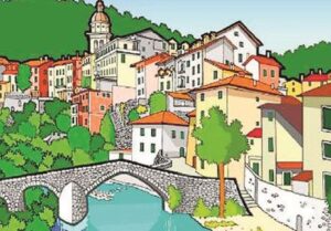 Enzo Marciante e il borgo a fumetti per i 900 anni “da genovesi”