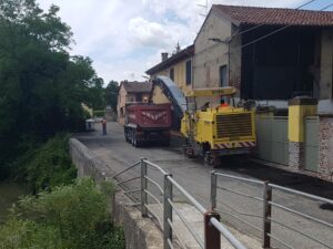 Giarole: terminati  i lavori alle strade e al torrente Grana