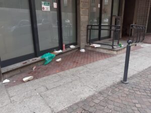 “Il degrado? Mancato senso civico di alcuni cittadini”