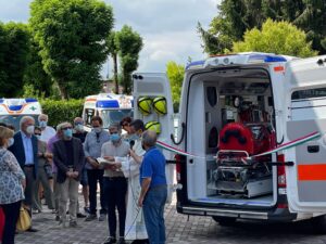 La Croce Verde inaugura la nuova Unità mobile di rianimazione