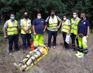 Protezione civile: esercitazione alla ricerca di scomparsi