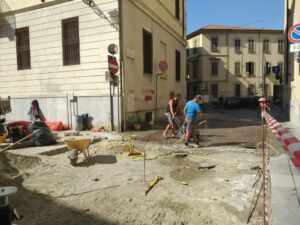 Lavori in via Mameli: da domani cambia ancora la viabilità
