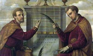 I santi di oggi, 26 settembre, sono San Cosma e Damiano, Beata Lucia da Caltagirone e San Gedeone