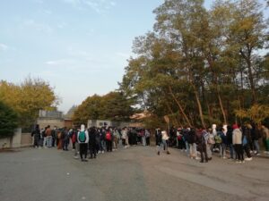 Aule fredde, mattinata di sciopero al Barletti