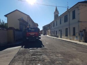 Terminati i lavori di asfaltatura nelle strade di Giarole