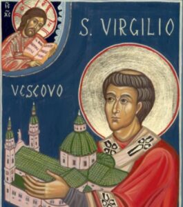 I santi di oggi, sabato 27 novembre, sono San Virgilio di Salisburgo, San Giacomo l’Interciso e San Gustavo